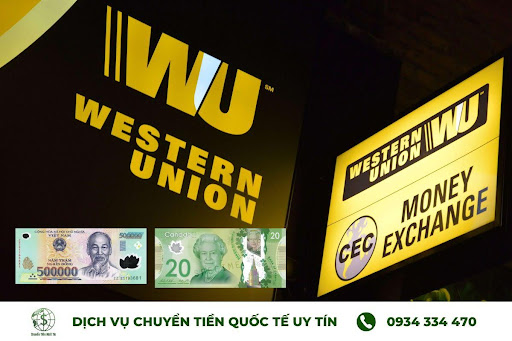 Dịch vụ chuyển tiền sang Canada – Western Union