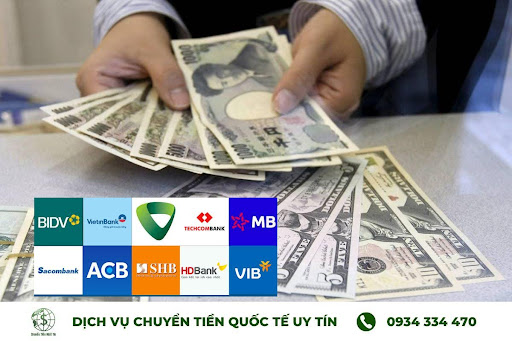 Chuyển tiền sang Nhật Bản thông qua ngân hàng