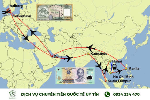 Nepal là đất nước cách khá xa Việt Nam 