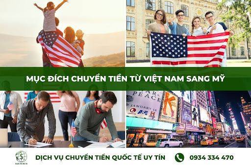 Nhu cầu chuyển tiền từ Việt Nam sang Mỹ ngày càng tăng cao