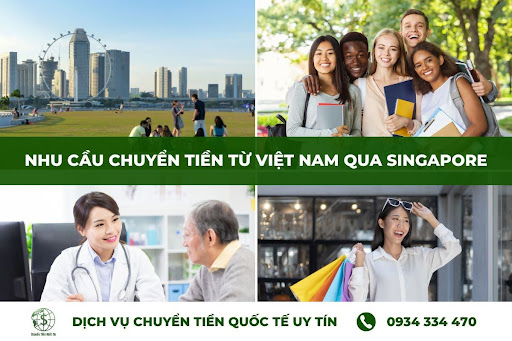 Nhu cầu chuyển tiền từ Việt Nam sang Singapore tăng cao