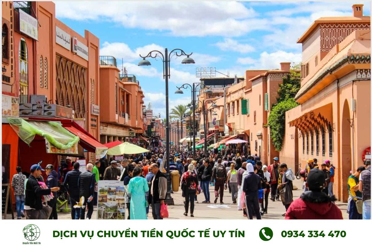 Nhu cầu phổ biến chuyển tiền từ Việt Nam qua Ma Rốc