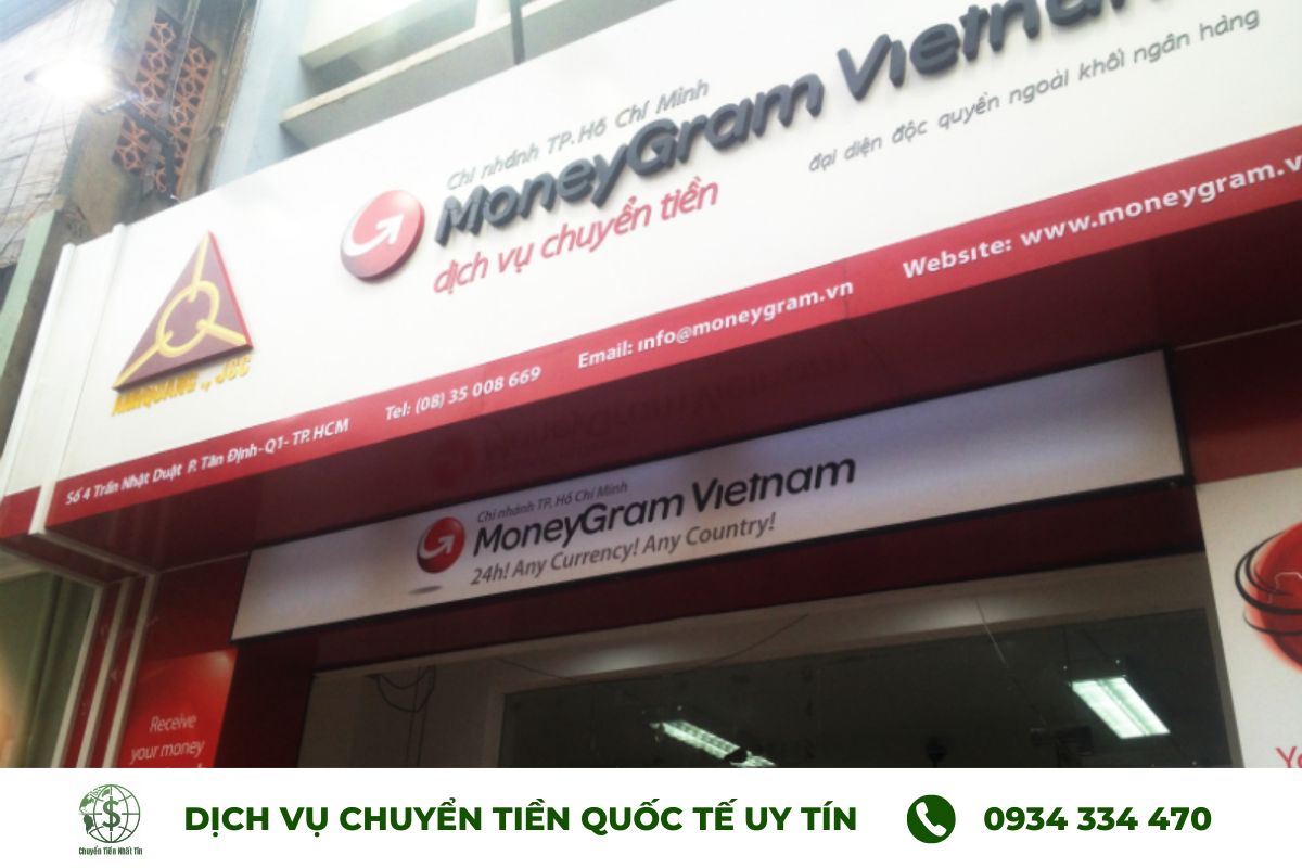 Chuyển tiền đến Vương Quốc Anh thông qua MoneyGram