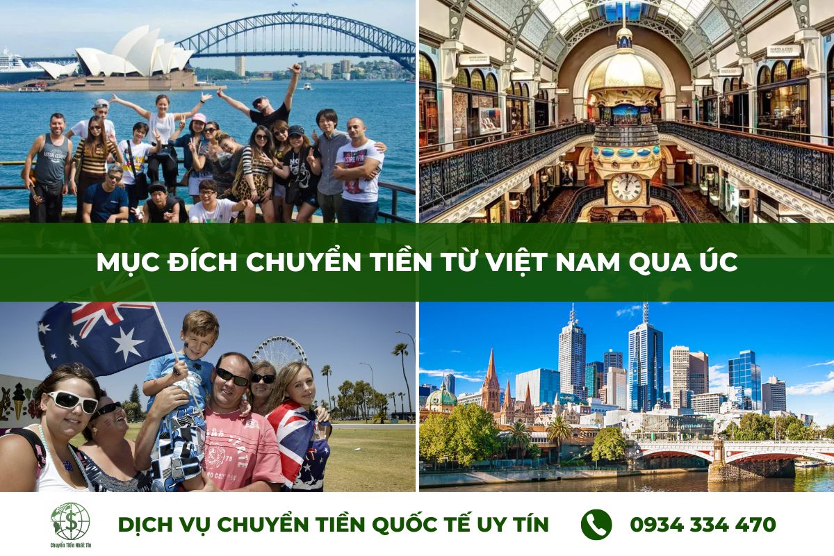 Nhu cầu chuyển tiền từ Việt Nam sang Úc ngày càng gia tăng